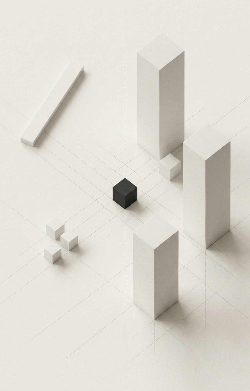 Igor Glar Portfolio — Logic Before Pixels 3D Architectural Composition