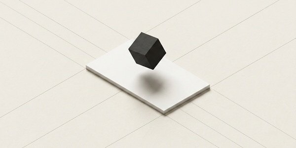 Signal Delivered — Suprematist Black Square Resolved Architectural Notification Banner